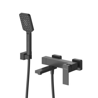 Смеситель для ванны и душа CEZARES SLIDER-VD-NOP черный матовый